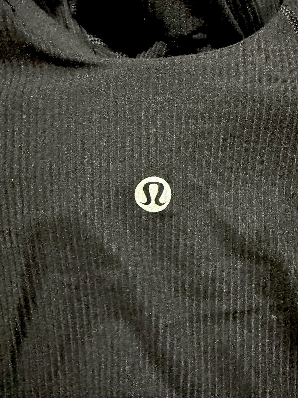 Lululemon Align Ribbed Bodysuit 25" In Black Women’s Sz 8 - Picture 6 of 11